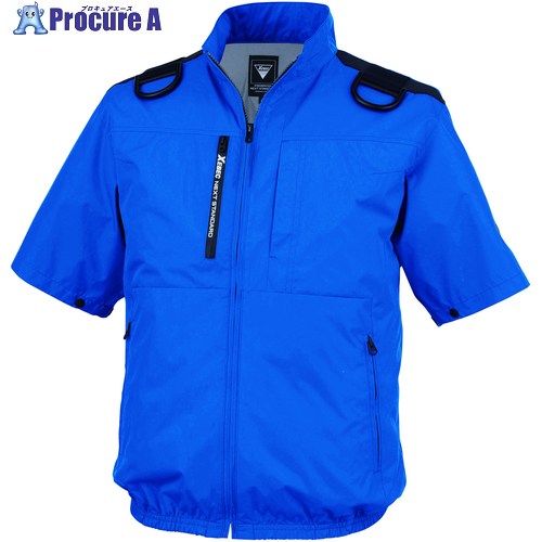 XEBEC 空調服半袖ブルゾン ハーネス対応 XE98108-40-5L XE98108-40-5L 1着 ■▼728-7019 【送料都度見積】