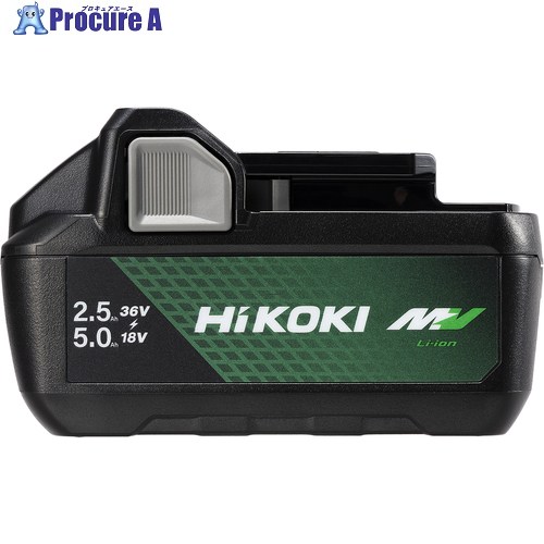 HiKOKI 新マルチ雄捻子乾電池 36V/18V(2.5Ah/5.0Ah) BSL36A18X 1個 ▼528-7220
