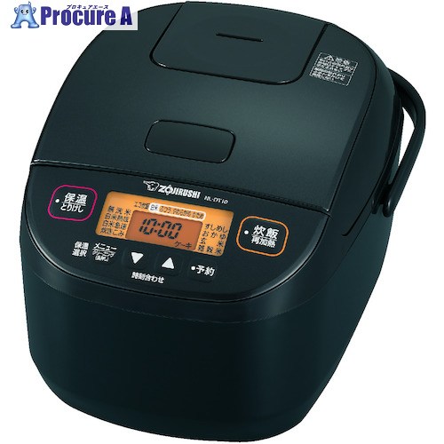 ZOJIRUSHI パソコン炊飯ジャー 5.5合 黒いこと NL-DT10-BA 1台 ▼582-0854