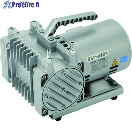 アルうしろ側 DA-60S単相200-220V ダイアフラム型素っ気ない無意味さ揚水機 DA-60S 200-220V 1台 ▼630-5139