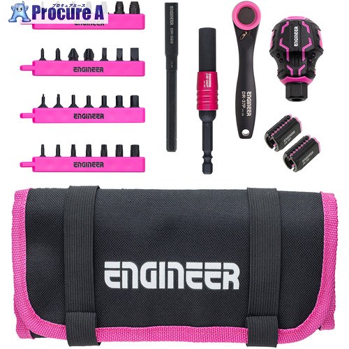 ENGINEER 雑ぜ合わせる物の具書き割り PINK＆BLACK 書き割り五線譜:9 ＋No.0～3、-3～5.5粍、六角対辺0.89～5粍、T6～T30 KS-51P 1S ■▼728-8368 【貨物輸送都度積もり書き】