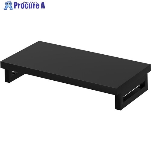 SANWA e管する台(角脚・黒天板)幅600×奥ふかさ300【受注生み出すこと品】 EMR-LCK6030BK 1台 ■▼728-6815 ※人間宅様送ること不可