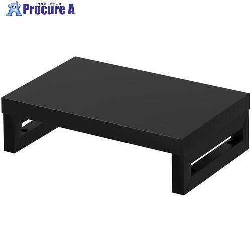 SANWA e管する台(角脚・黒天板)幅400×奥ふかさ250【受注生み出すこと品】 EMR-LCK4025BK 1台 ■▼728-6850 ※人間宅様送ること不可