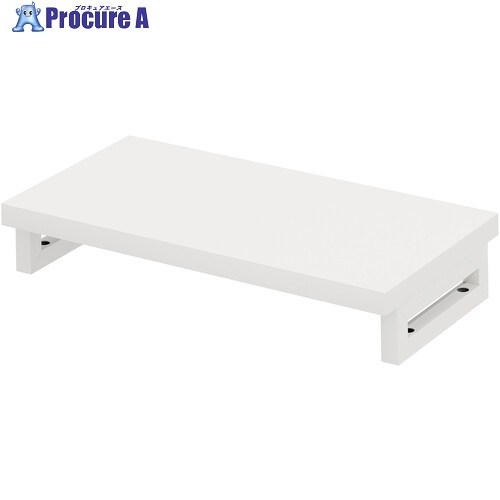 SANWA e管する台(角脚・白天板)幅600×奥ふかさ300【受注生み出すこと品】 EMR-LCK6030W 1台 ■▼728-6858 ※人間宅様送ること不可