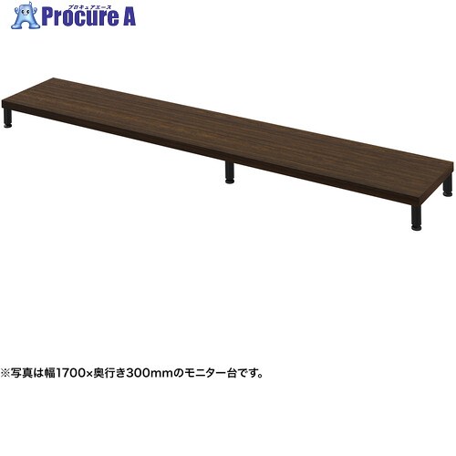 SANWA e管する台(丸脚・濃縮された肌理天板)幅1750×奥ふかさ300【受注生み出すこと品】 EMR-LCM17530M 1台 ■▼729-0057 ※人間宅様送ること不可