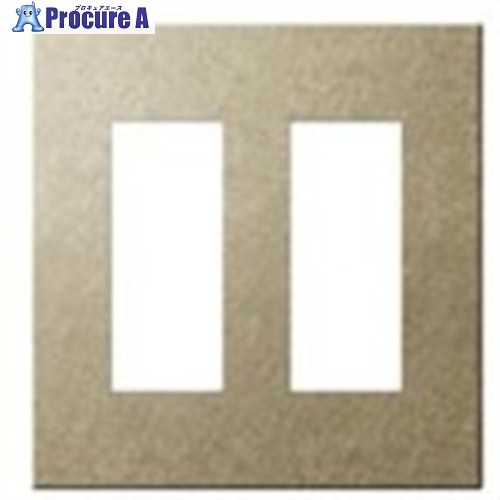 Panasonic ArchiDesign SO-STYLEエクストラメタルプレート 6コ用 バイブレーション入眼 ゴールド WNS9606Y 1個 ■▼735-8387 【貨物輸送都度積もり書き】