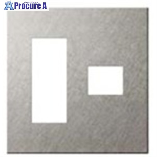 Panasonic ArchiDesign SO-STYLEエクストラメタルプレート 3＋1コ用 バイブレーション入眼 しろがね色 WNS9674S 1個 ■▼735-8398 【貨物輸送都度積もり書き】