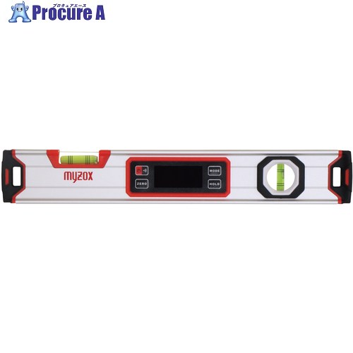 MYZOX デジタル水平器デジレベルVシリーズ400MM(DGLV-400) 224876 1個 ■▼573-8811 【送料都度見積】|プロキュアエース