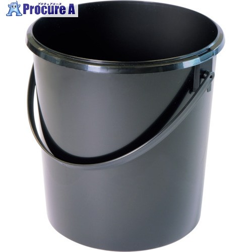 DIC 樹脂製ペール缶 DSPシリ-ズFタイプ 4F ECO 本体のみ 4L ブラック DSP-4F ECO BK 60個 ■▼735-6883 【送料都度見積】|プロキュアエース