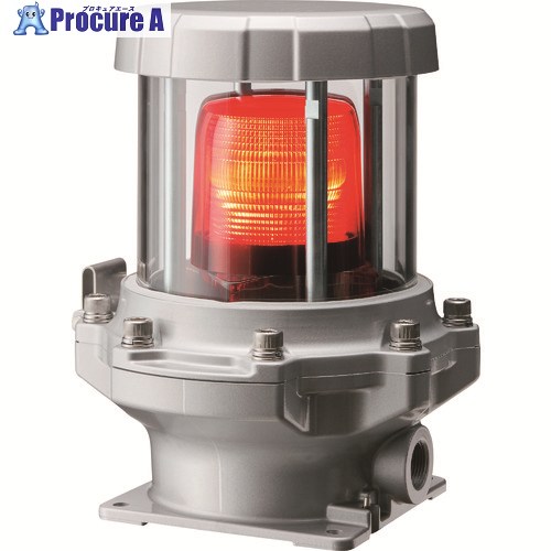 PATLITE 防爆LEDフラッシュ表示灯 REL-M2-R 1台 ▼386-6807 ｜プロキュアエース