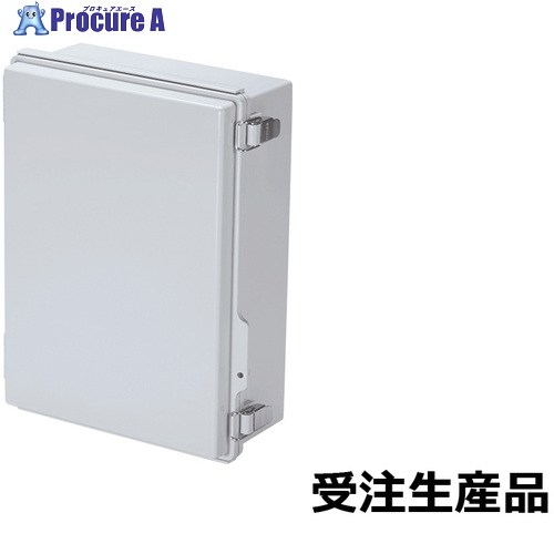 タカチ UL認証 防水・防塵開閉式ポリカ-ボネートプラボックス BC-Cシリーズ 130×380×280mm BC-CGP-283813 1台 ■▼709-3230