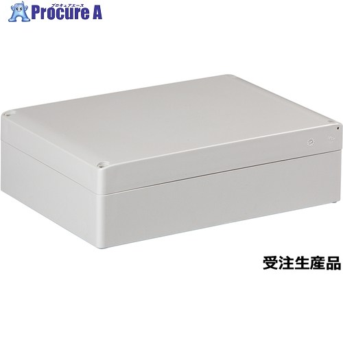 タカチ UL認証 防水・防塵ポリカ-ボネートボックス SPCP.Uシリーズ 175×250×75mm SPCP182508G.U 1台 ■▼709-4789