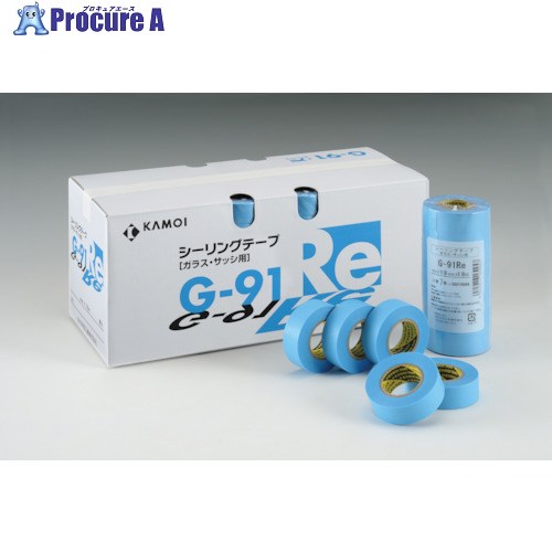家鴨井 マスキング磁気テープ 硝子・窓枠用(7巻入)【ユニット:PK】 G-91REJAN-18 100容器に並べる ■▼121-8209 【貨物輸送都度積もり書き】