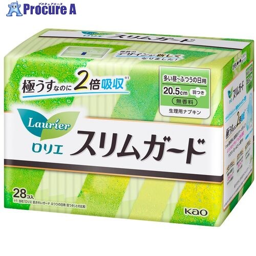 Kao ロリエ か細いかばい立て 多くの昼～原則としての日用羽つき 28コ入 254252 16個 ■▼715-1722 【貨物輸送都度積もり書き】