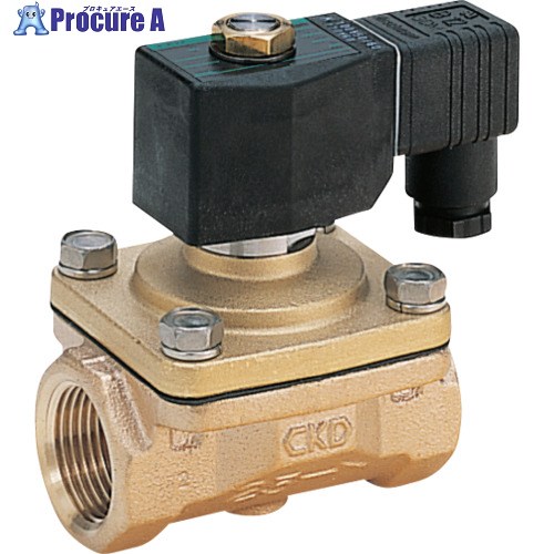 CKD パイロットキック式2ポート電磁弁 マルチレックス ADK11シリーズ ADK11-15A-E2E-DC24V ADK11-15A-E2E-DC24V 1個 ■▼708-0380 【送料都度見積】|プロキュアエース