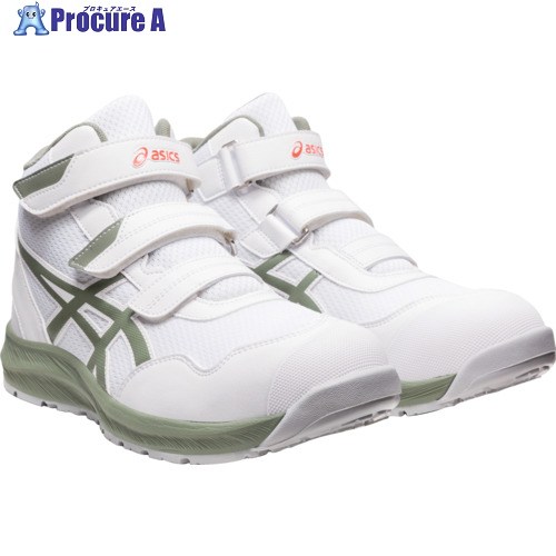 ASICS ウィンジョブCP216 ホワイトXライケングリーン 22.5cm 1273A076.100-22.5 1足 ▼521-1311 |プロキュアエース