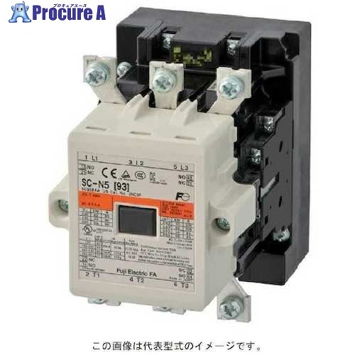 富士電機 標準形電磁接触器 SC-N5 COIL200V 1個 ▼559-3374 ｜プロキュアエース