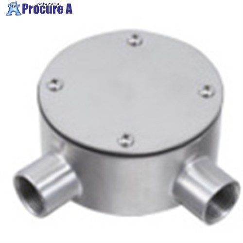 Panasonic ステンレス丸型露出ボックス 直角2方出 C31 DFSJ2931 1個 ■▼732-3114 【送料都度見積】|プロキュアエース