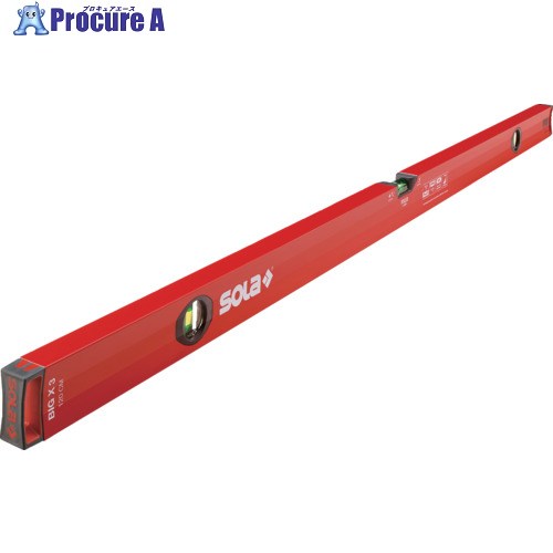 SOLA 水平器 全長120cm BigX120 01373401 1個 ▼703-4770 ｜プロキュアエース