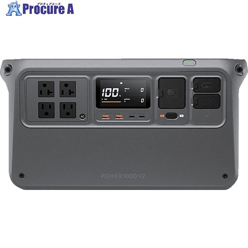 DJI 携帯型ワット数 DJI Power 1000 V2 7224115132 1台 ▼708-0452