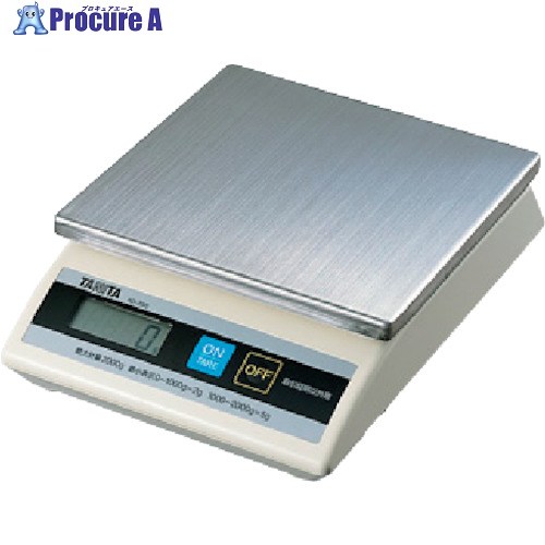 TANITA 【販売時届出必要】特定計量器(取引証明以外用) 卓上スケール KD-200 2kg KD2002KG 1台 ■▼343-7791 【送料都度見積】|プロキュアエース