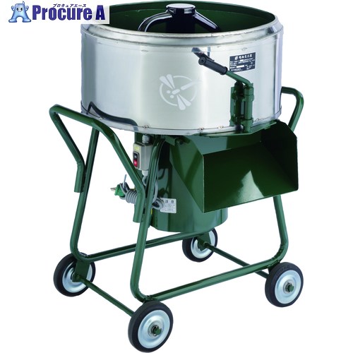 TOMBO モルタルミキサ 60L モルミニ2H 出力0.4kW TMM-2H 1台 ■▼733-6094 ｜プロキュアエース