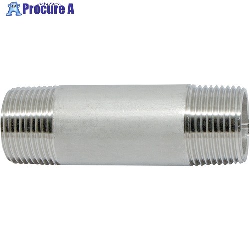 コノエ ねじ込み管継手 両長ニップル SUS304 100A K-PNI150-304-100A 1個 ■▼731-8486 【送料都度見積】｜プロキュアエース