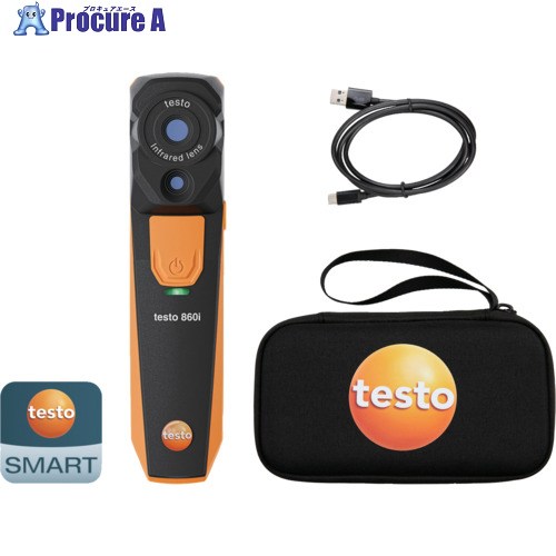 TESTO 赤外線サーモグラフィ testo 860i セット 0563 0860 1台 ▼692-5873 ｜プロキュアエース 45,337円