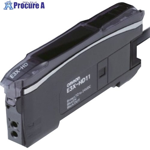 OMRON スマートファイバアンプ 分離型 赤色光 5m E3X-HD11 5M 1個 ▼150-6593 ●I586|プロキュアエース