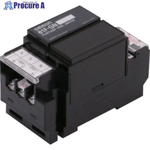 OMRON フロートなしスイッチ コンパクトタイプ AC100/200V 61F-GN AC100/200 1個 ▼163-4994 ●I586
