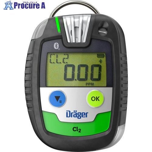 Drager 個人装着型塩素計 Pac 8000 Cl2 8326352-01 1個 ■▼217-8446