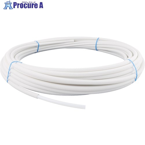 オンダ製造所 ポリエチレン管 コルゲートイージーカポリ 16A 白いこと 30m巻 コルゲートパイプ PEX16C-CW-Y30 1個 ■▼729-7644 【貨物輸送都度積もり書き】