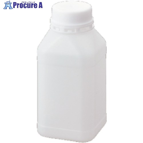 テラオカ PE角判子瓶 500ml 旗がしら仕掛ける 100本入 24-0222-04 1箱 ■▼713-8238 【貨物輸送都度積もり書き】