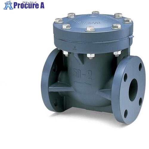 アサヒAV スイングチェックバルブ HI-PVC/EPDM 10K100A VSCORIEF1100 1個 ■▼715-2707 【送料都度見積】