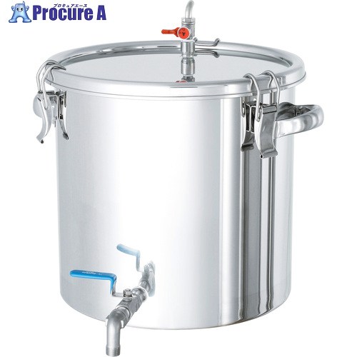 MONOVATE CTHV-AIV ボールバルブ付密閉容器 空気抜付 36L CTHV-AIV-36 1個 ■▼715-4226 ｜プロキュアエース