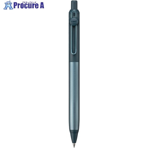 uni 水溶性ボールペン uniball ZENTO 流れ模範例 0.5粍 軸色:ジェード インキ色:黒 UBNZF05.7 10本 ■▼735-2184 【貨物輸送都度積もり書き】