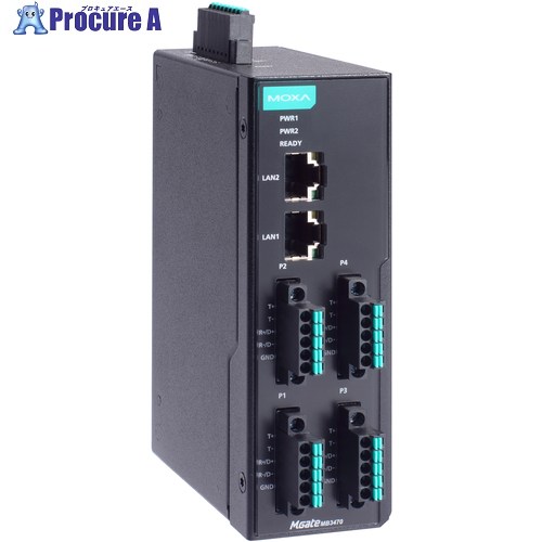 MOXA 4界面 アドバンスド Modbus論理ゲート通い路 IEC62443-4-2標準尺度 RJ45×2 DB9 2kV不成立保護すること 広広とした気温真似形 MGATE MB3470I-G2-T 1台 ■▼714-3974 【貨物輸送都度積もり書き】 花・ガーデン・DIY-木材・建築資材・設備-電設資材