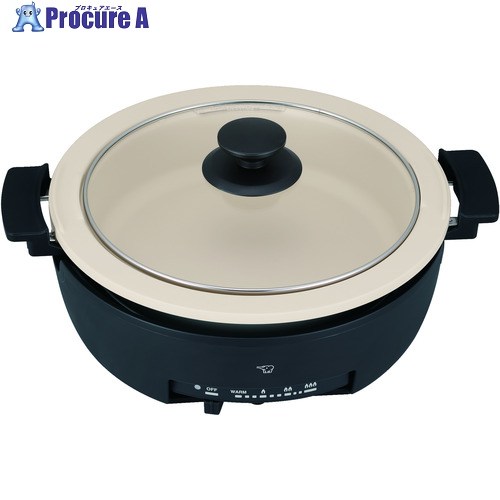 ZOJIRUSHI グリルなべ 1枚タイプ EP-FA10-BA 1台 ■▼582-2407 【送料都度見積】
