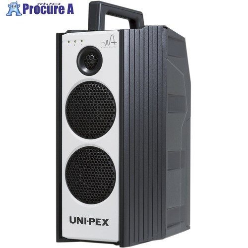 ユニペックス 防滴形無線電話アンプリファイアー ダイバシティ 300MHz SD/USB/Bluetooth生まれ変わり オーディオ界面付 WA-372BI 1台 ■▼718-4780