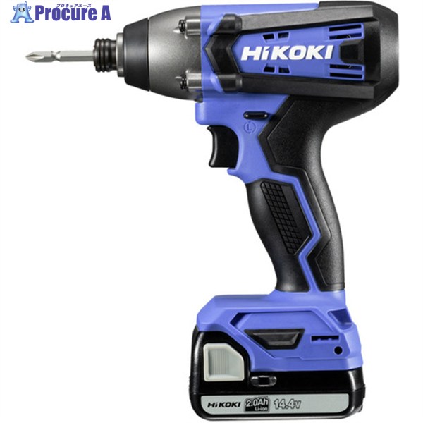 HiKOKI 14.4Vコードレスインパクトドライバ 2.0Ahリチウムイオン電池1個仕様 FWH14DF(BG) 1台 ■▼579-6200 【送料都度見積】