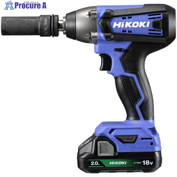 HiKOKI 18Vコードレスインパクトレンチ 2.0Ahリチウムイオン独居室1個遣りかた FWR18DF(BG) 1台 ■▼580-1582 【貨物輸送都度積もり書き】