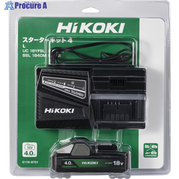 HiKOKI 申し受ける器UC18YFSL(L)クランク一揃いの道具4 UC18YFSL(L) 1台 ▼645-8275