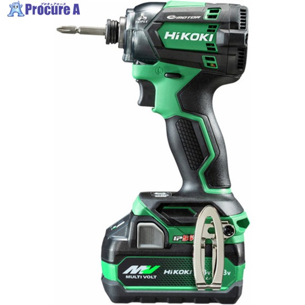 HiKOKI コードレスインパクトドライバ WH18DC(2XPZ) 形 WH18DC(2XPZ) 1台 ▼646-4601 36,455円