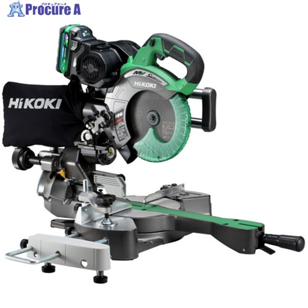 HiKOKI コードレス卓上横すべり丸のこ C3607DRA形 C3607DRA(K)(XPSZ) 1台 ■▼650-3527 【貨物輸送都度積もり書き】※車上乗り合い船