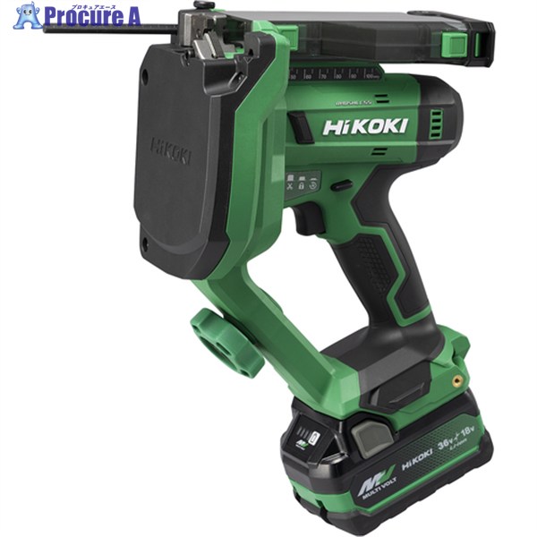HiKOKI コードレス全ねじカッタ CL18DA(XPZ) CL18DA形 (蓄電池、申し受ける器、入れもの付)  1台 寄せあつめるボックス席付 LED点火装置付 全ねじ裁断師