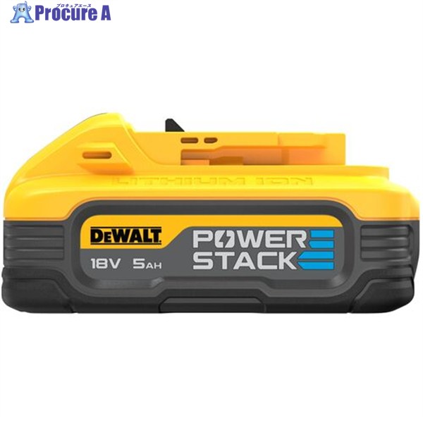 DEWALT 18V 5.0Ah Powerstack蓄電池 DCBP518-JP 1個 ▼651-3750