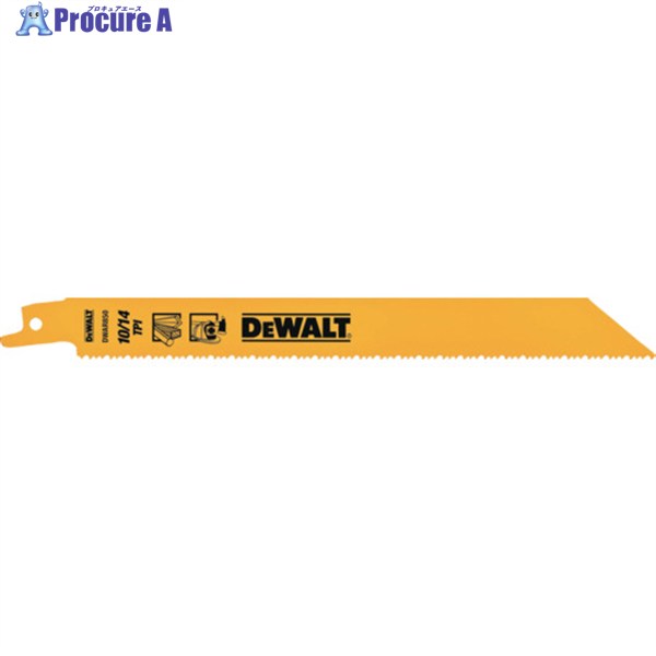 DEWALT レシプロソーブレード・セーバーソーブレード・レシプロソー替刃・セーバーソー替刃 セーバーソーブレード10/14山x200mm(100枚) DWAR850B100-JP 1パック ▼686-8707 27,251円