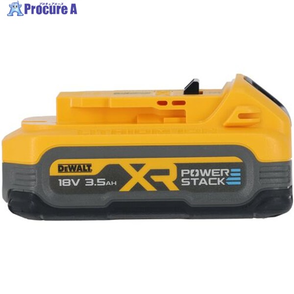 DEWALT リチウムイオンバッテリー 18V 3.5Ah Powerstack乾電池 DCBP318-JP 1個 ▼713-0446