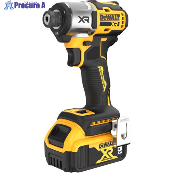 DEWALT 18Vブラシレス・インパクトドライバー 5.0Ahバッテリー×2 DCF845P2T-JP 1台 ▼713-0475