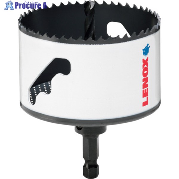 LENOX スピードスロット 軸付 バイメタルホールソー 73mm 5121037 1本 ▼106-1498